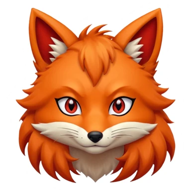 Kurama Anime 9 tails sticker