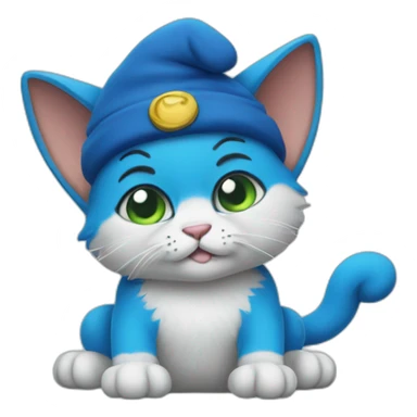 Smurfcat sticker