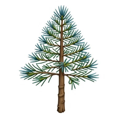 scotish blue pin needle sticker