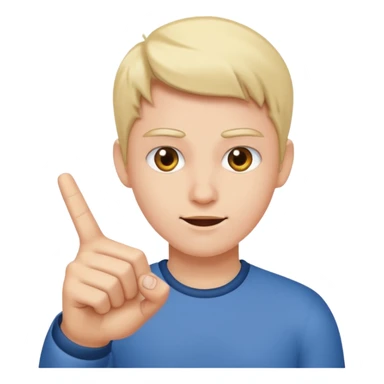 person flipping someone off  sticker