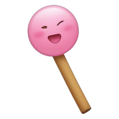 A stick of gum sticker