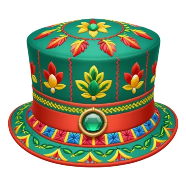 a nigerian hat sticker