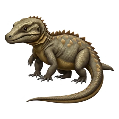 A Komodo Dragon sticker
