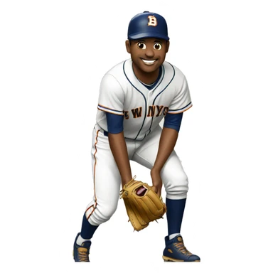 Baseball Trading card sticker