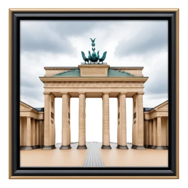 brandenburg gate sticker