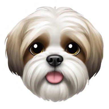 cute shih-tzu dog sticker