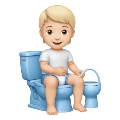 Children’s potty sticker
