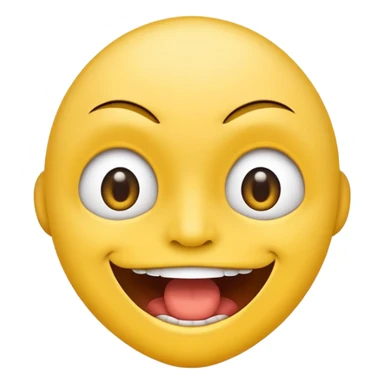 The 😬 mouth with the 😁 eyes please sticker