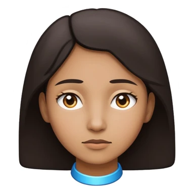 person gazing forward with hope, looking towards the future sticker