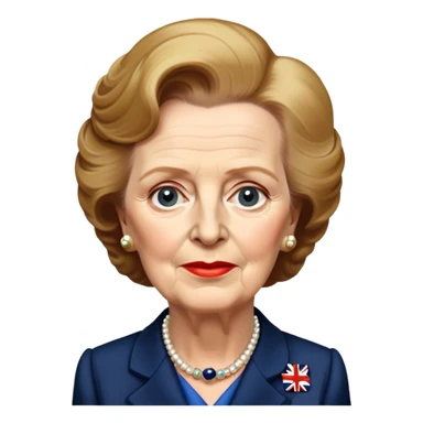 Margaret Thatcher sticker