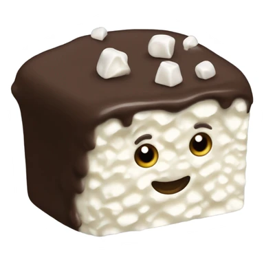 cottage cheese in chocolate coat sticker
