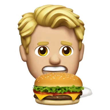 gordon Ramsey eat burger sticker