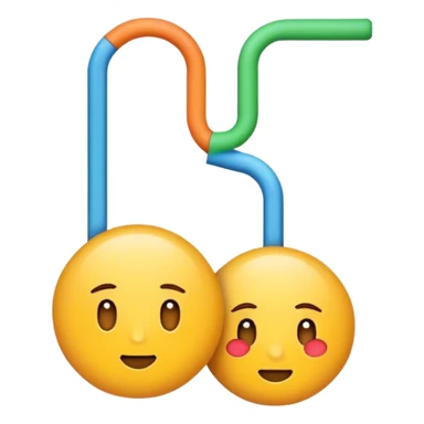 I want the letters M and L to be connected sticker