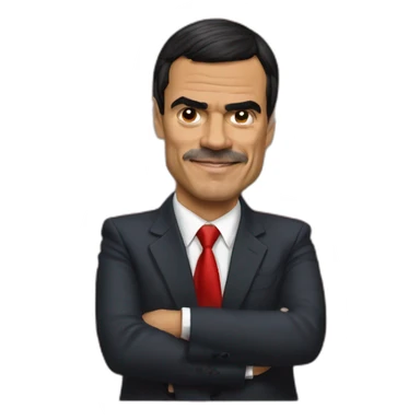 pedro sanchez (presidente de España) thuglife sticker