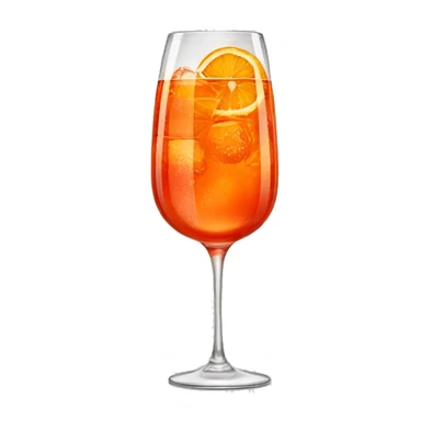 aperol spritz glass  sticker