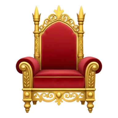 kings throne emoji sticker
