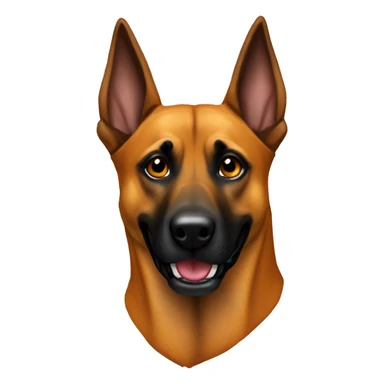 malinois halloween pumpkin sticker
