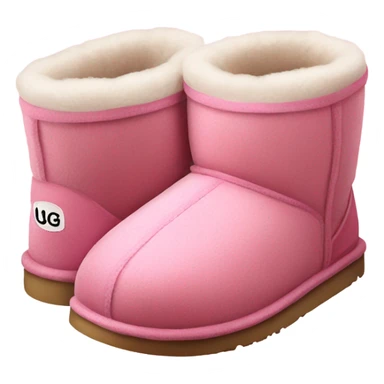 Pink Ugg slippers  sticker