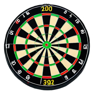 Dart board 180 sticker