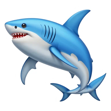 Tiburón con zapatos  sticker