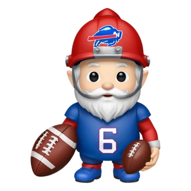 Buffalo Bills gnome sticker