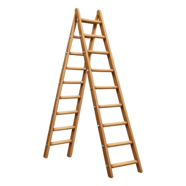 straight ladder sticker