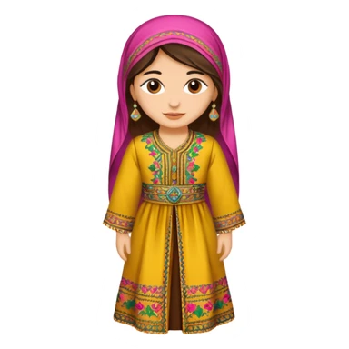 kurdish clothes sticker