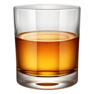 glass of whiskey, no splashes sticker