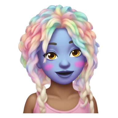 😶‍🌫️🌈🌸 sticker