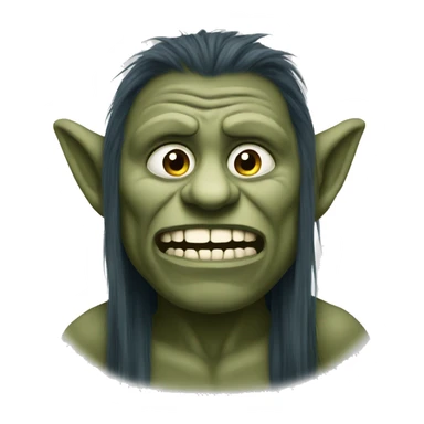 troll emoji c sticker