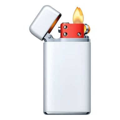 white lighter sticker