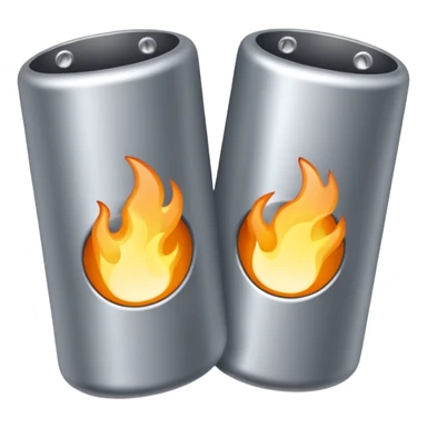 HAND WARMERS, negative fire sticker