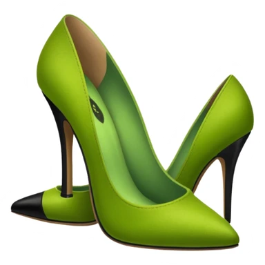 Shrek with black hight heels sticker