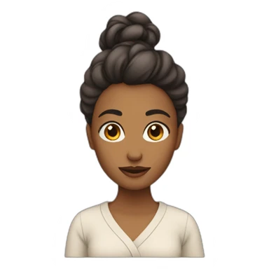 Femme qui boude sticker