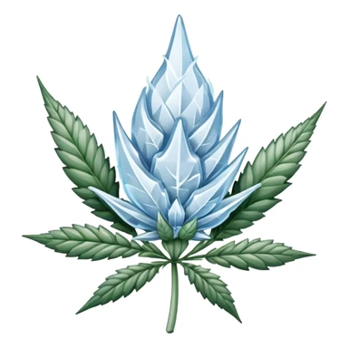 white marijuana sticker