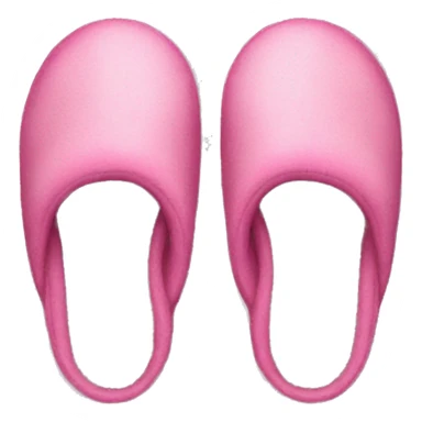 Pink Xmas slippers sticker