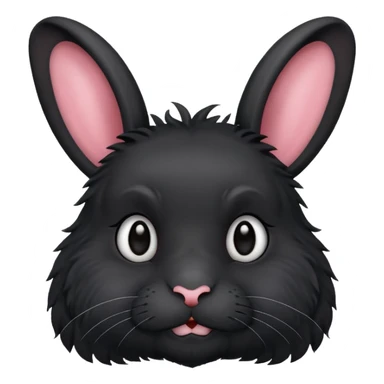 Lapin noir qui a reussis GG sticker