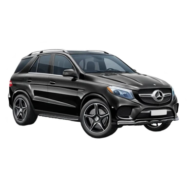 black mercedes gle sticker