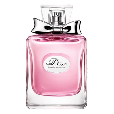 Miss Dior perfume pink sticker