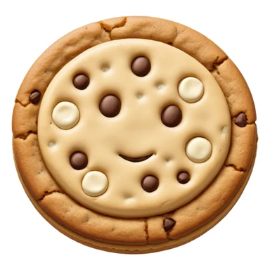White chocolate chip chips ahoy cookie sticker