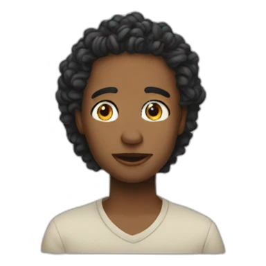 discussion between artist and fan sticker