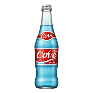 Cove brand soda sticker