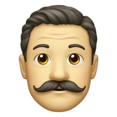 Moustachu allemand 1939 sticker