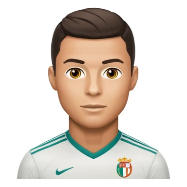 Cristiano Ronaldo football emojis sticker