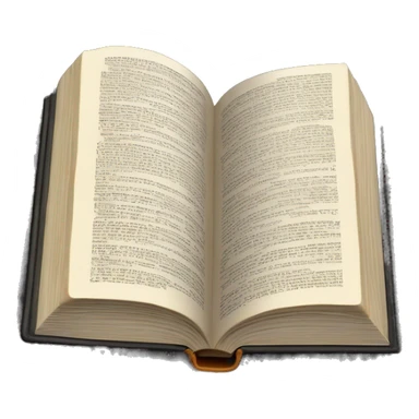 Create an image of a black-colored book with the word 'Bible' on the cover. sticker