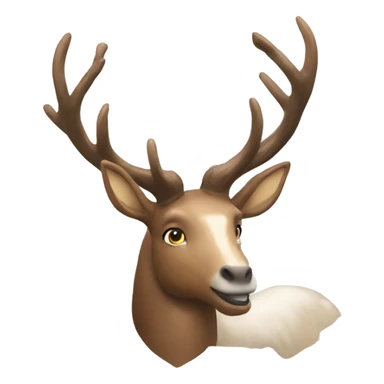 Create a stag version of pegasus sticker