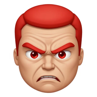 i am very angry sticker