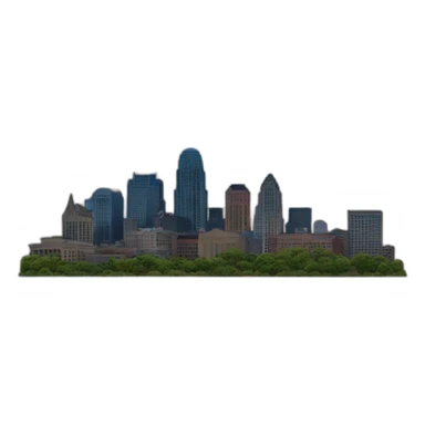 kansas city skyline sticker