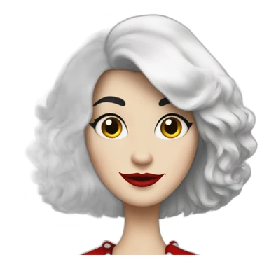 Cruella de Vil sticker