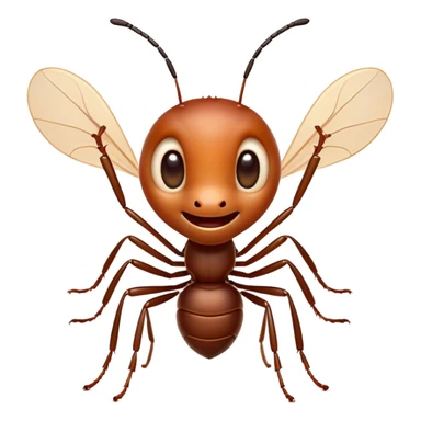 Cinematic Cheeky Ant Portrait Emoji, Head tilted dramatically with an exaggeratedly shocked expression, featuring a diminutive, agile body with wide, comically expressive eyes full of playful disbelief and subtly animated antennae, Simplified yet hilariously expressive features, highly detailed, glowing with a slightly sassy earthy glow, high shine, dramatic yet playful, stylized with an air of cheeky insect mischief, soft glowing outline, capturing the essence of a meme-worthy ant that looks ready to scurry its way into viral fame! sticker